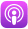 Icon: Apple Podcasts